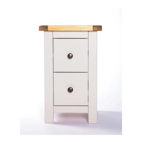 Argenta 2 Drawer Petite Bedside Table