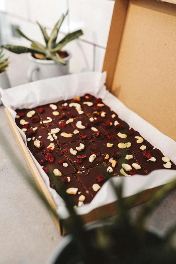 Sweet and Wild Salted Maca Millionaire Bar