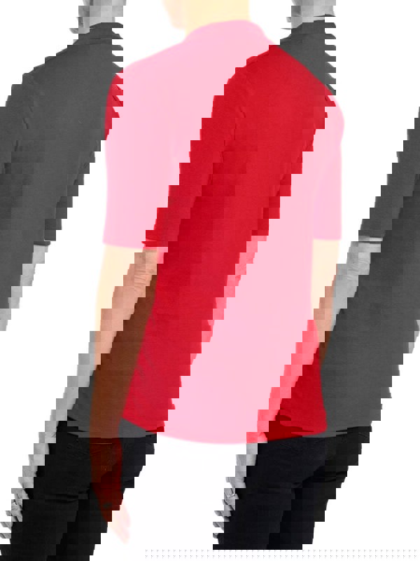 PennyPlain High Back Sweetheart Neck Top - Red