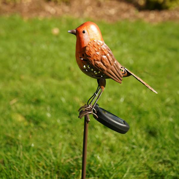 Country Life Solar Stake - Robin