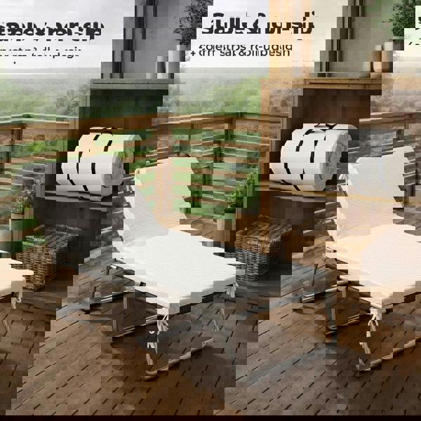 Lavio Camping Mattress Topper Gel Memory Foam Car Mattress Roll Floor Bed Mat