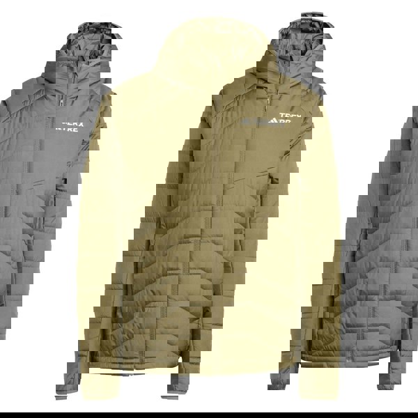 Adidas Unisex Adult Terrex Multi Synthetic Insulated Hooded Jacket - Olive