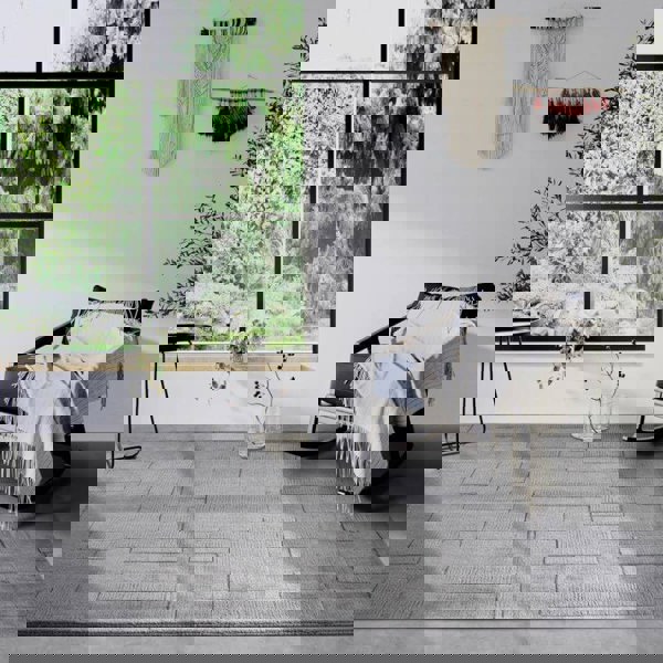 The Rugs Hand-Woven Abstract Design Wool Rug