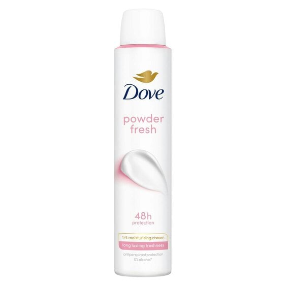 Dove Powder Anti-Perspirant with 48H Sweat Protection Deo for Women 200ml, 24pk