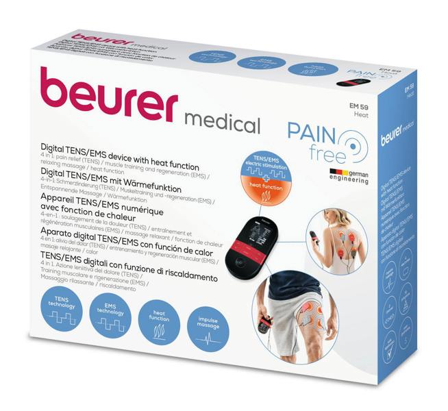 Beurer EM59 TENS/EMS with Heating Function