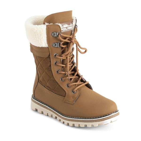 VIVA Polar Women's Memory Foam Thermal Deep Tread Rubber Sole Snow Boots