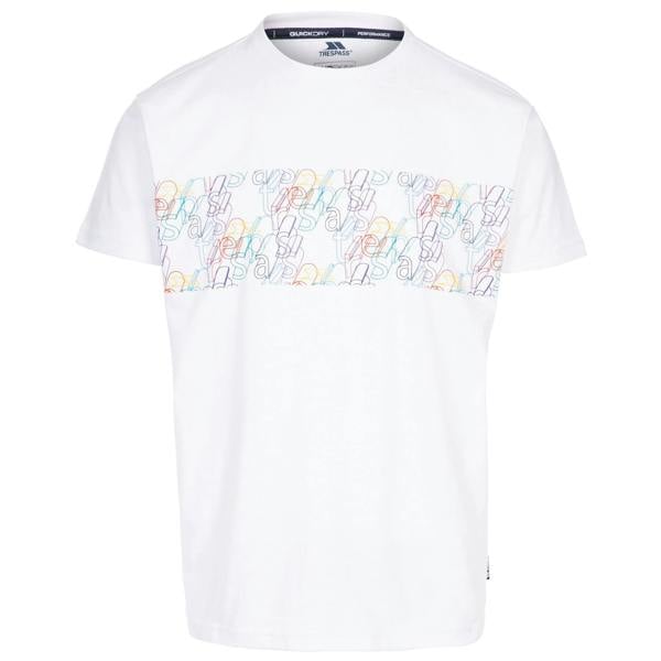 Trespass Mens Kedleston T-Shirt - White