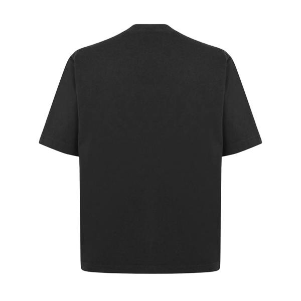 Acne Studios Small Logo Stamp T-Shirt   in  Black