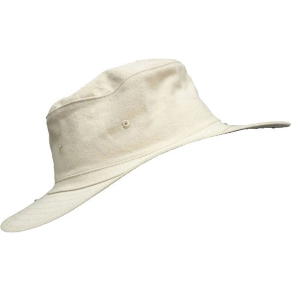 Kookaburra Wide Brim Cricket Bucket Hat - Cream