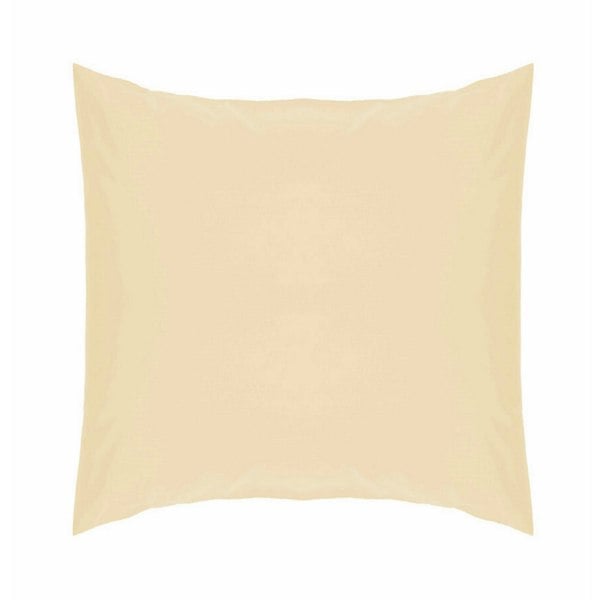 Belledorm Easycare Percale Continental Pillowcase - Cream