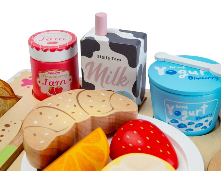 Bigjigs Toys Breakfast in Bed Tray