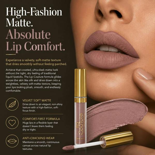 Aquarius LA Splash Lip Couture Cryptic Soft Matte Liquid Lipstick Long Lasting Waterproof