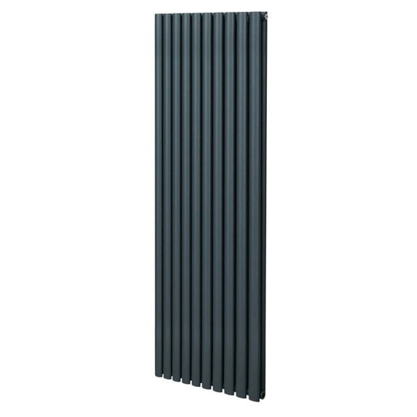 Monstershop Oval Column Radiator – 1800mm x 600mm – Anthracite Grey