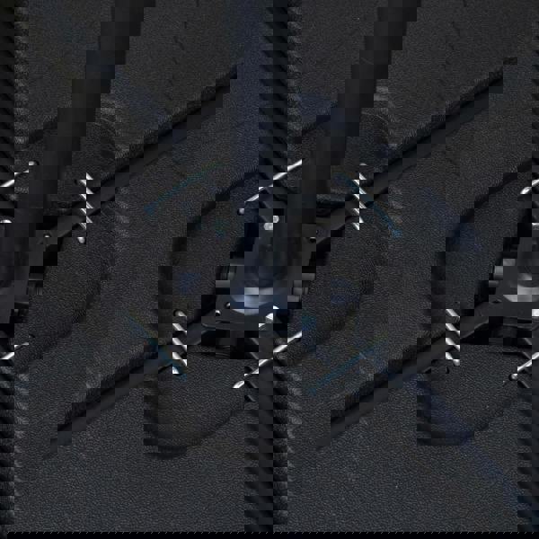 Samuel Alexander 3m Cantilever Banana Garden Parasol in Black with Crank Handle and Parasol Base Weights Included