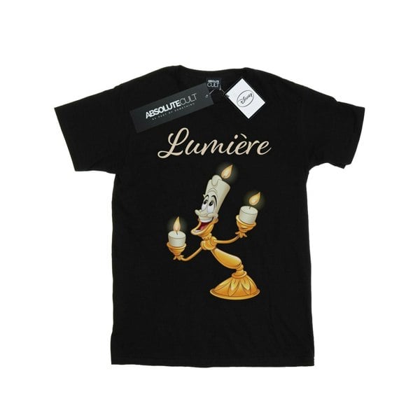 Disney Mens Beauty And The Beast Be Our Guest T-Shirt - Black
