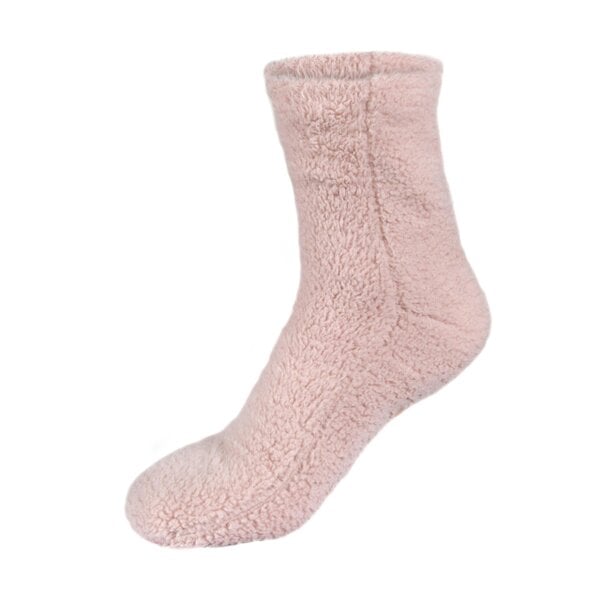 Smart Living 2 Pairs of Teddy Socks - Blush Pink