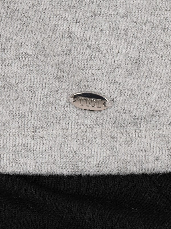 TIGI-Wear Printed Curved Hem Top