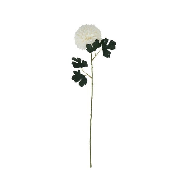 Hill Interiors Chrysanthemum Artificial Flower - White