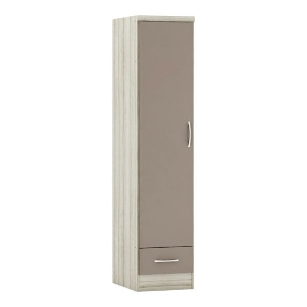 Seconique Nevada 1 Door 1 Drawer Wardrobe