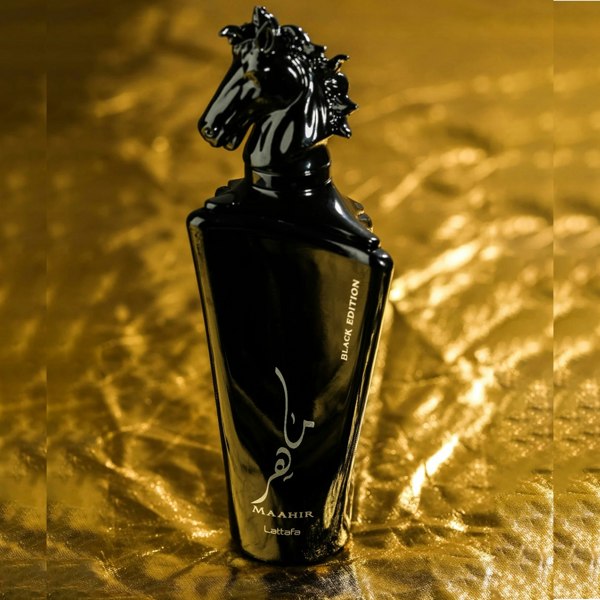 Lattafa Maahir BLACK EDITION 100ml Eau de Parfum Lattafa - Spicy, Sweet, Amber & Woody