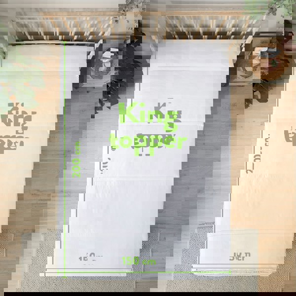 Slumberdown Sleep Soundly Anti Allergy Mattress Topper