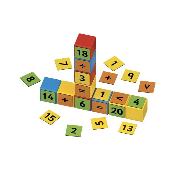 Geomag Magicube  Magnetic Shapes Maths Builder - 55 Pieces