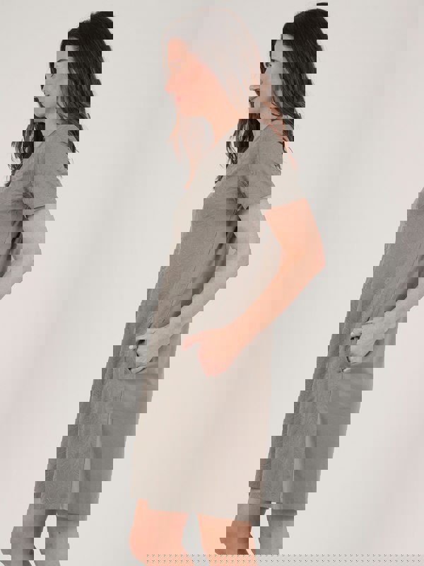 TIGI-Wear Mod-eco Leaf Embroidered Dress