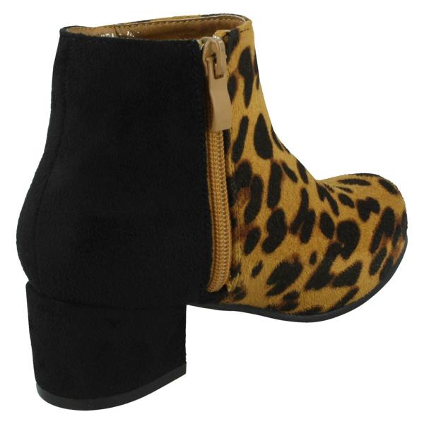Spot On Girls Spot On Heeled Ankle Boots