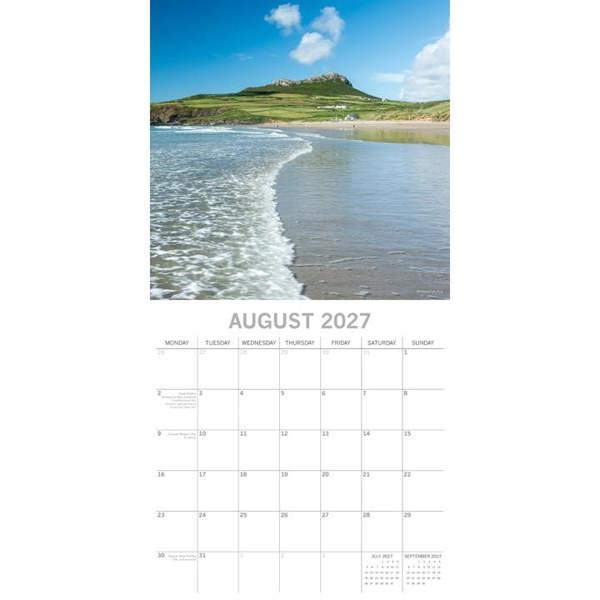 South Wales Calendar 2027, Wall Calendars, Month To View, Travel, Gift