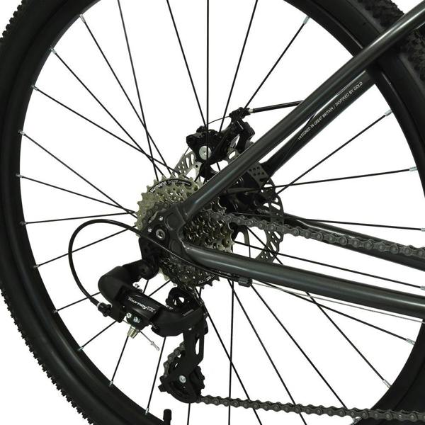 HOY Pentland 26in Kids Bike, 8 Speed - Black/Gold