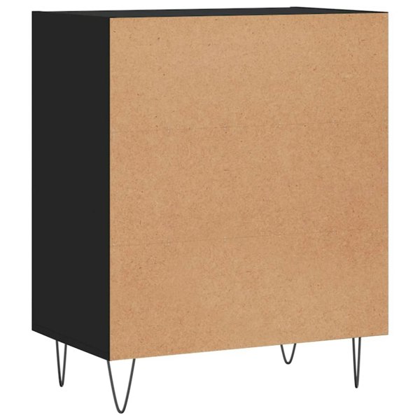 Berkfield Sideboard Black 57x35x70 cm Engineered Wood