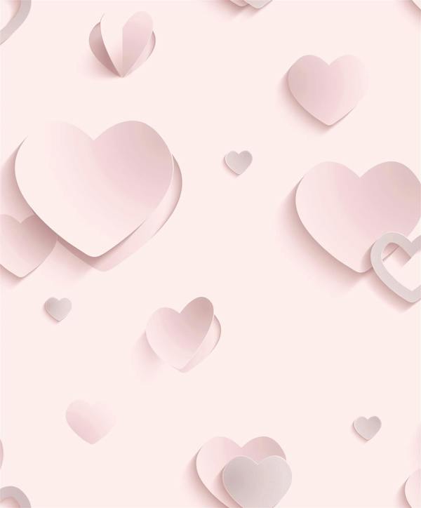 Glitter Gallery Hearts Wallpaper image 4