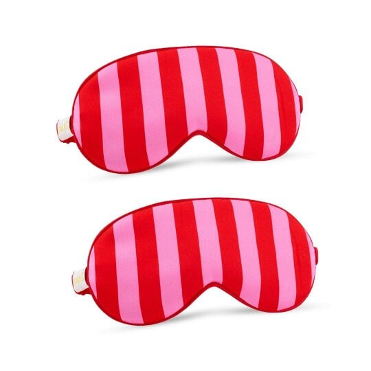 Satin Sleep Mask Twin Pack Sets - Various Designs - Sweet Candy