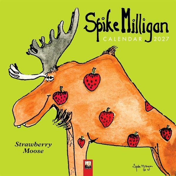 Spike Milligan Calendar 2027, Wall Calendars, Month To View, Humour, Gift