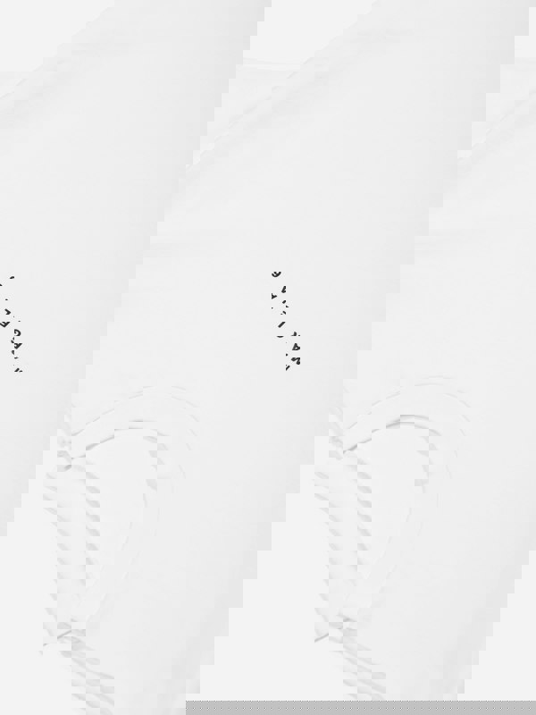 MM6 Maison Margiela Girls Asymmetric T-Shirt Dress in White