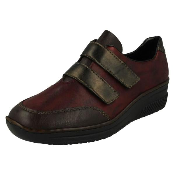 Rieker Ladies Rieker Full Shoes With Adjustable Straps 48750