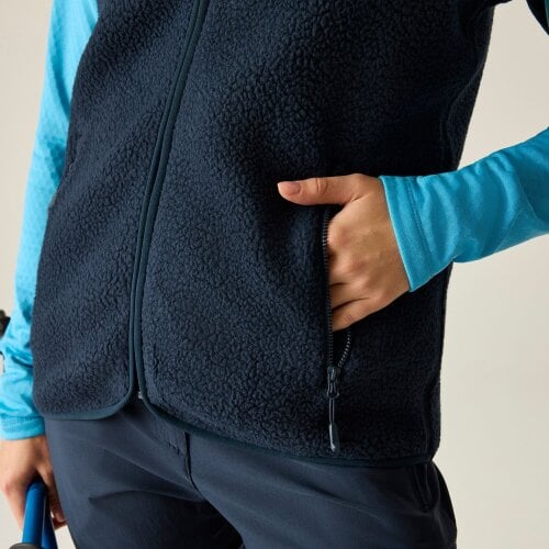 Dare 2B Womens Excursion Fleece Body Warmer - Navy