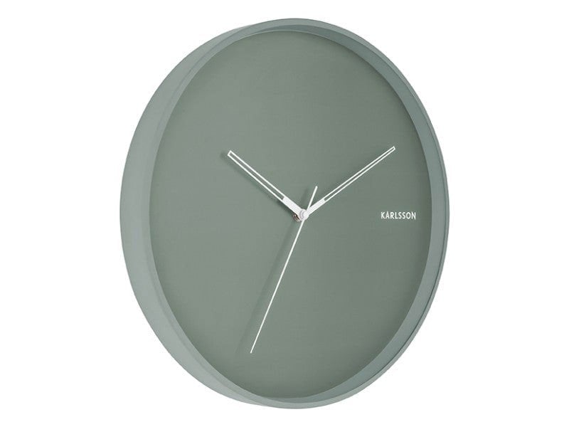 Wall Clock Hue - Green