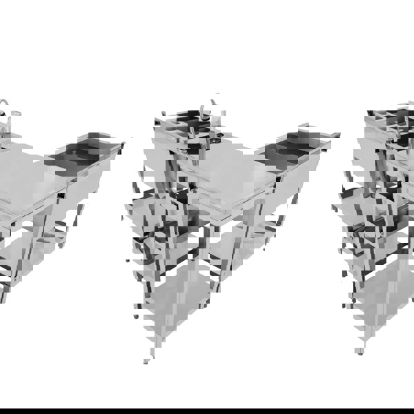 Kukoo Deluxe Modular Cocktail Bar Station with Ice Well