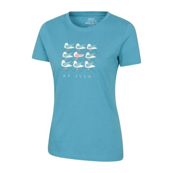 Mountain Warehouse Womens/Ladies St Ives T-Shirt - Bright Blue - 