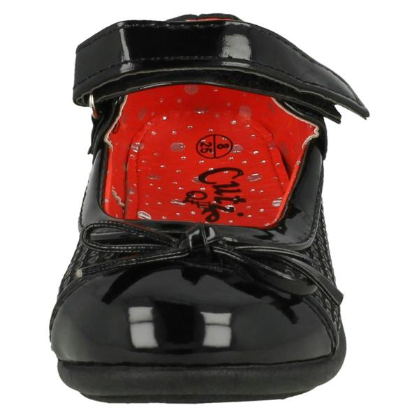 Cutie Girls Cutie Infant Flat Bar Strap Smart Shoes