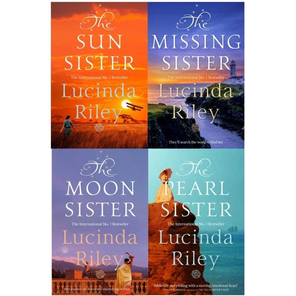 Pan Macmillan Lucinda Riley The Seven Sisters Series 4 Books Collection Set