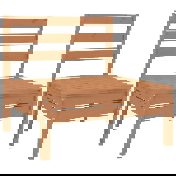 Berkfield 5 Piece Garden Lounge Set Solid Pinewood Honey Brown