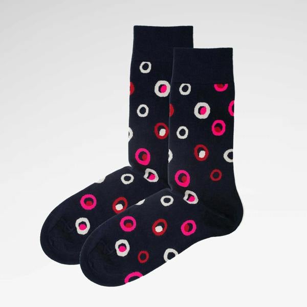 Jemsox Spot in a Circle Mens Socks – Organic Cotton