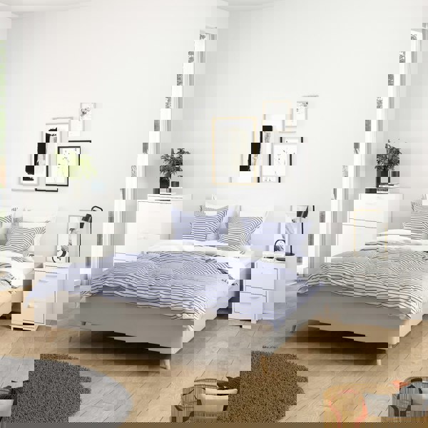 Furniture To Go Sofia Nightstand 2 Drawers White