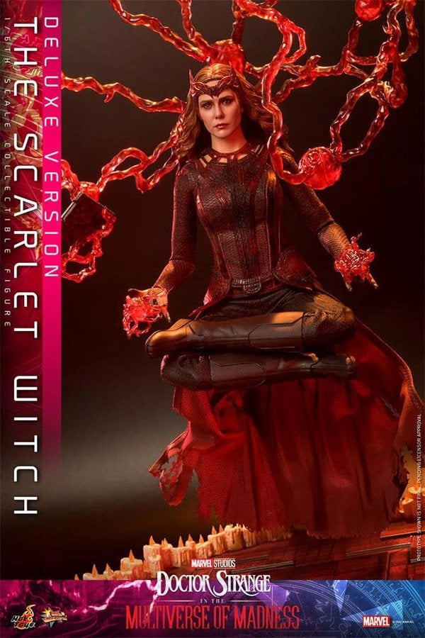 Hot Toys Scarlet Witch Deluxe Figure Dr Strange In The Multiverse of Madness 1:6 Hot Toys 9111212