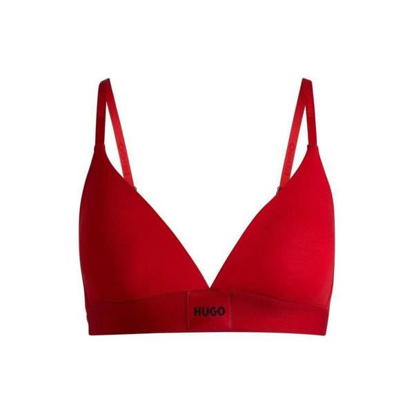 Hugo Womens/Ladies Triangle Bra - Red