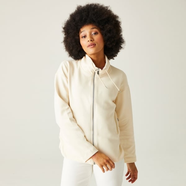 Regatta Women's Ashlynn Knitted Fleece Jacket - Light Vanilla