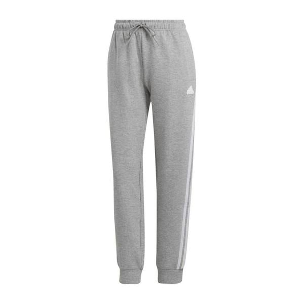 Adidas Womens/Ladies Future Icons 3 Stripes Tracksuit Bottoms - Medium Grey - 
