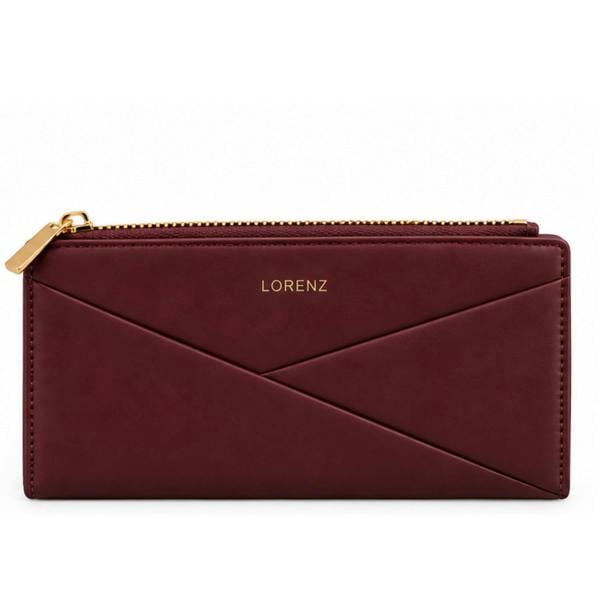 Lorenz Chevron Ladies Long Purse